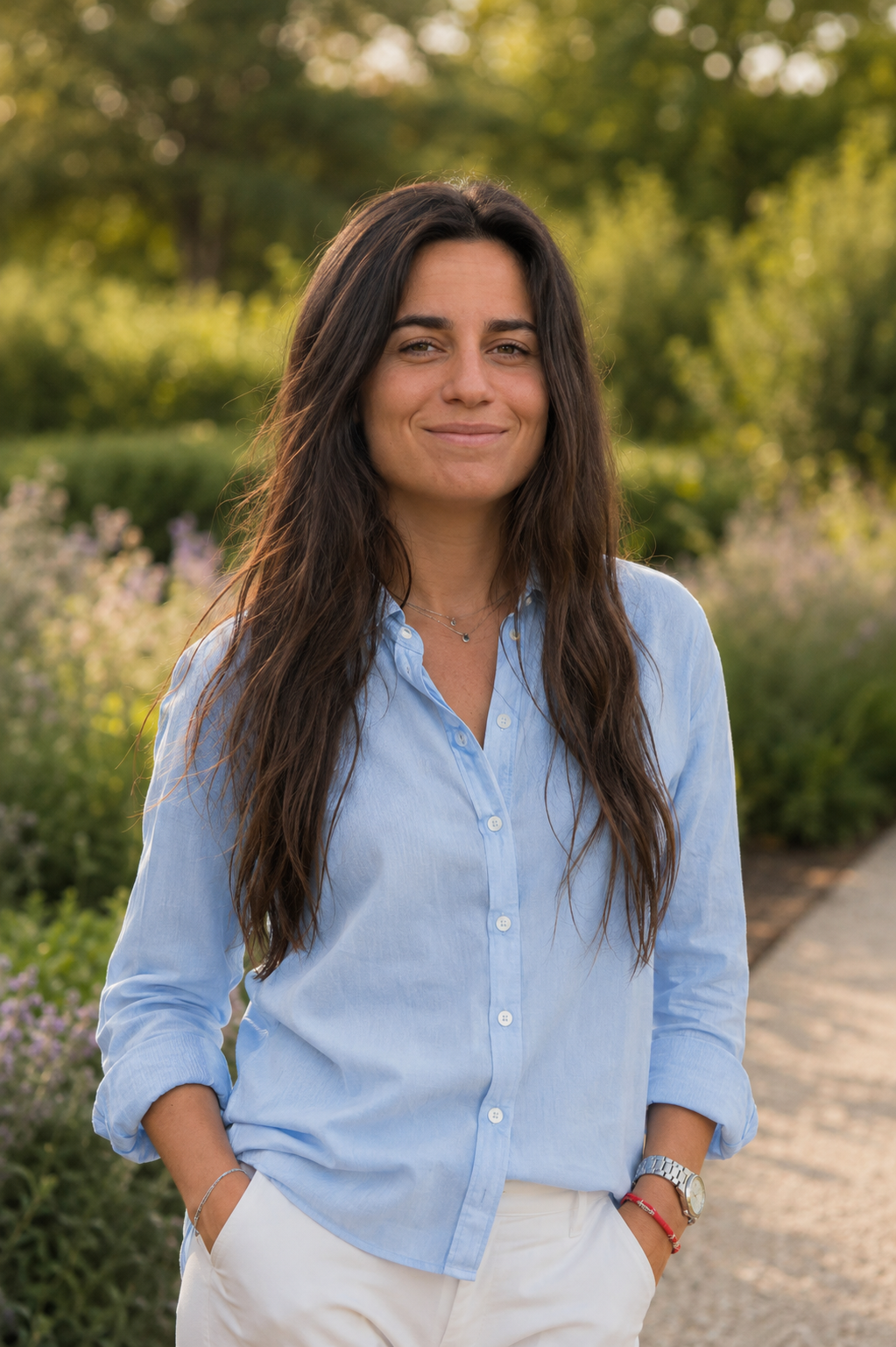 Cristina Nistal, fundadora y directora creativa de Nistal Landscape Design